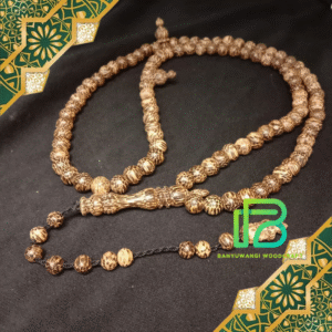 Tasbih Liwung Hitam 10mm Tasbih 99 Butir